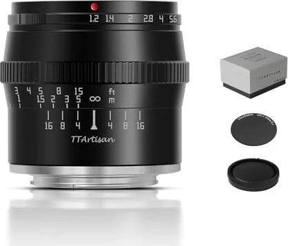 TTArtisan 50mm 1.2 für Sony E schwarz