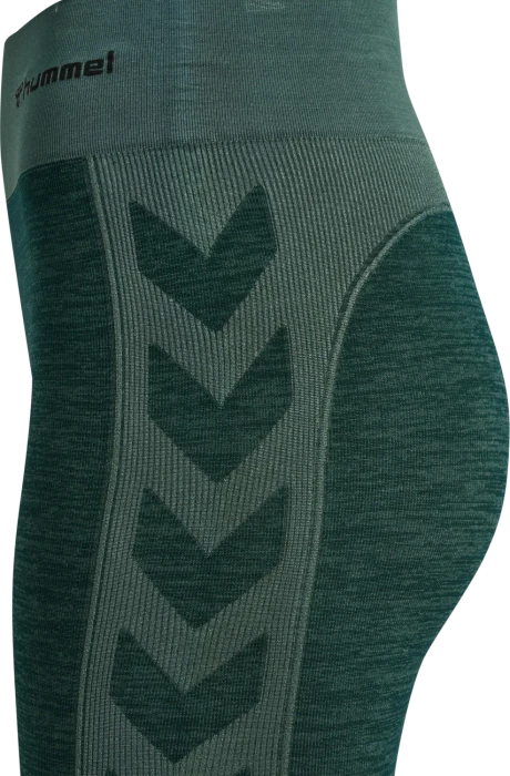 hummel CLEA Seamless Tight Hose lang green gables/garden topiary me (Damen)