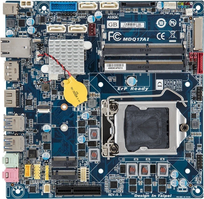 GIGABYTE MDQ17AI (Intel 1151)