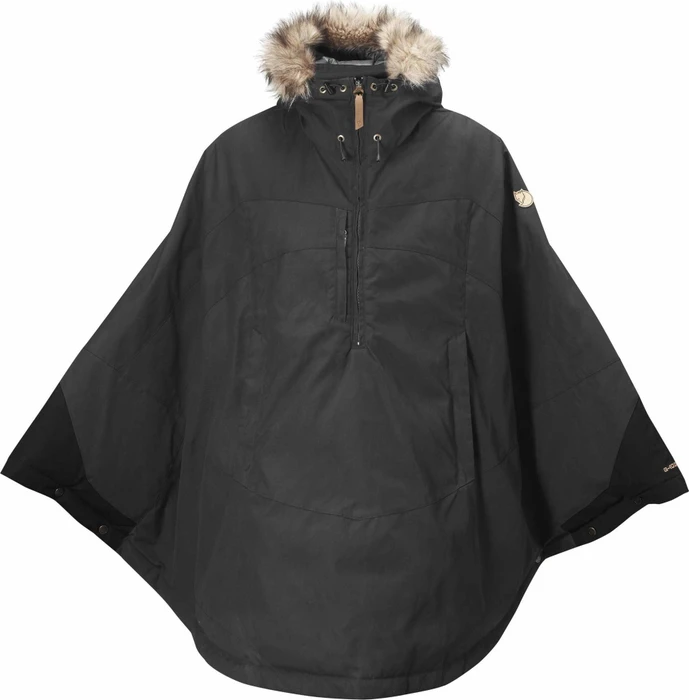 Fjällräven Luhkka Poncho dark grey
