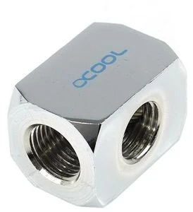 Alphacool HF Anschlussverteiler 3-Fach G1/4", chrome