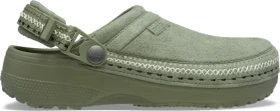 Crocs Crafted Vegan Suede Stitch Clog cargo