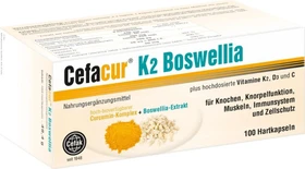 Cefak Cefacur K2 Boswellia Hartkapseln, 100 Stück