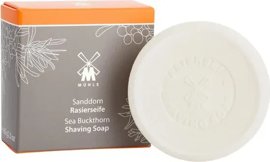 Mühle Rasierseife Sanddorn, 65g