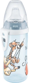 NUK Disney Winnie Puuh Active Cup Trinkflasche mit Trinktülle, 12+M, 300ml, tigger blau