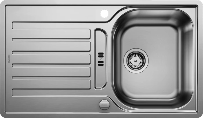 Blanco Lantos 45 S-IF Einbau Becken reversibel mit Ablauffernbedienung edelstahl