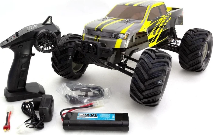 XciteRC Wheelie Monster Truck One10 gelb/schwarz