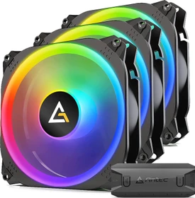 Antec Prizm X 120 ARGB 3+C, LED-Steuerung, 120mm, 3er-Pack
