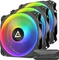 Antec Prizm X 120 ARGB 3+C, LED-Steuerung, 120mm, 3er-Pack Vorschaubild