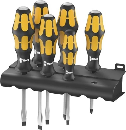 Wera Kraftform Plus Serie 900 932/918/6 Schraubendrehersatz, 6-tlg.