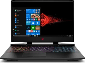 HP OMEN by HP Laptop 15-dc0315ng, Shadow Black, Core i7-8750H, 16GB RAM, 512GB SSD, 1TB HDD, GeForce GTX 1070 Max-Q, DE