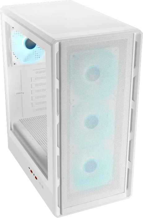 Cougar Airface Pure Pro, weiß, Glasfenster