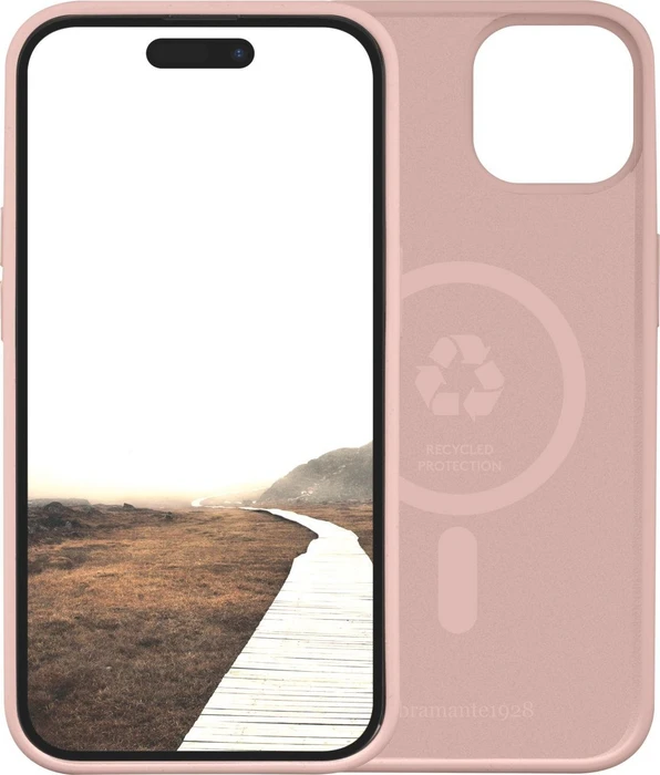 dbramante1928 Monaco für Apple iPhone 15 Plus pink sand