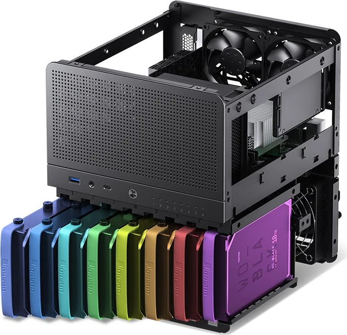 Jonsbo N3, schwarz, Mini-ITX