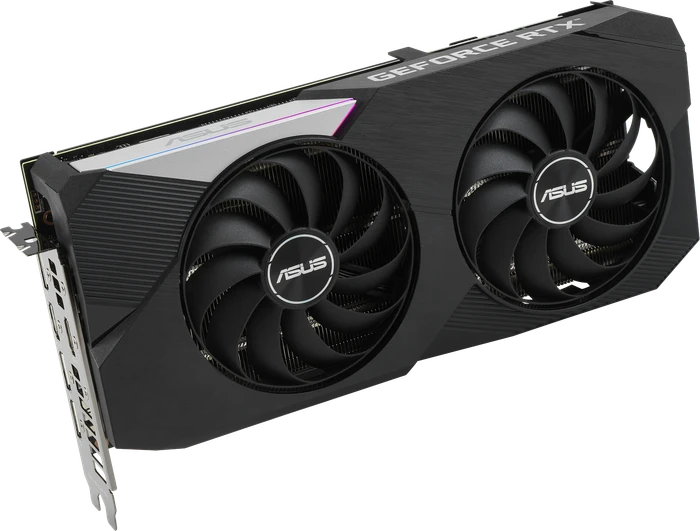 ASUS Dual GeForce RTX 3060 Ti OC V2 (LHR), DUAL-RTX3060TI-O8G-V2, 8GB GDDR6, 2x HDMI, 3x DP