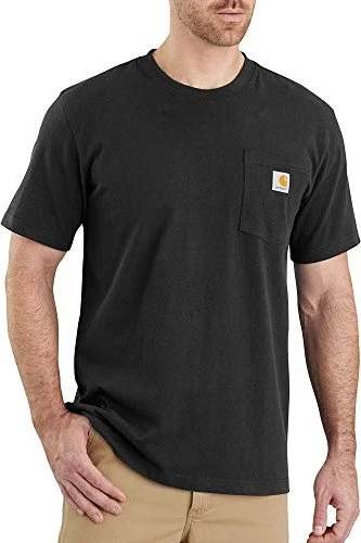 Carhartt K87 Pocket T-Shirt kurzarm schwarz (Herren)