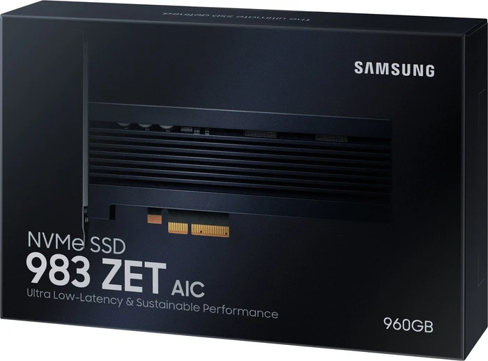 Samsung SSD 983 ZET 960GB, Add-In Card / PCIe 3.0 x4