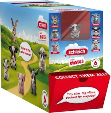 Schleich mini MATES - Serie 1 Display (verschiedene Ausführungen)