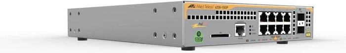 Allied Telesis x230 Desktop Gigabit Managed Switch, 8x RJ-45, 2x SFP, 124W PoE+