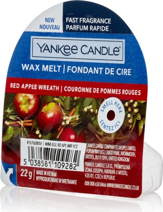 Yankee Candle Red Apple Wreath Duftwachs, 22g