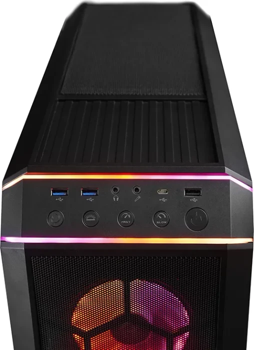 Chieftec Gamer GP-03B Stallion 3, schwarz, USB-C, Glasfenster