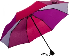 EuroSchirm Light Trek Schirm violett/rot/grau