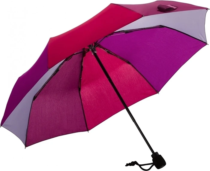 EuroSchirm Light Trek Schirm violett/rot/grau