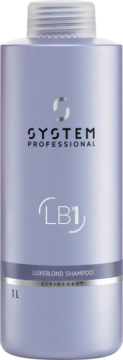 Wella System Professional LB1 LipidCode Luxeblond Shampoo, 1l