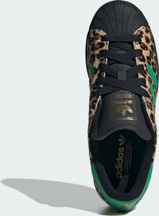 adidas Superstar II core black/court green/gold metallic (Damen)