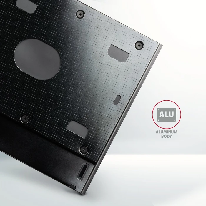 Axagon 2.5" auf 5.25" SlimLine, 9.5mm Bauhöhe, Einschubadapter