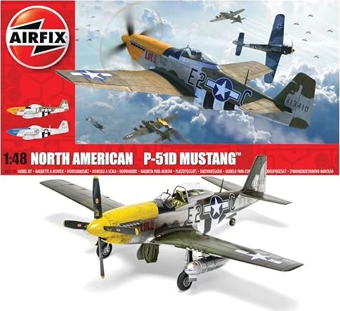Airfix North American P-51D Mustang (Filletless Tails)