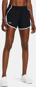 Under Armour Fly By 8cm Hose kurz schwarz/weiß (Damen)