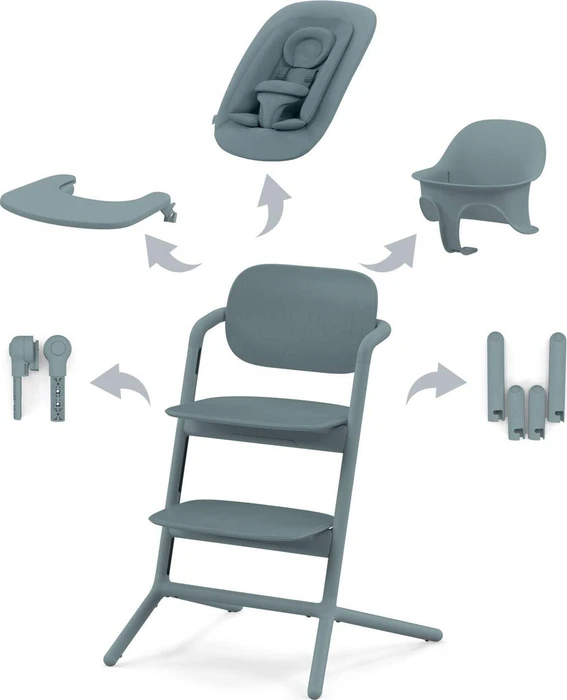 Cybex Lemo 4in1 Hochstuhl stone blue