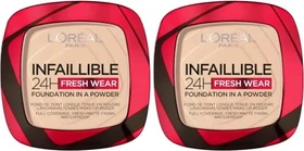 L'Oréal Infaillible 24H Fresh Wear Foundation In A Powder 20 Ivory, 9g
