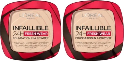 L'Oréal Infaillible 24H Fresh Wear Foundation In A Powder