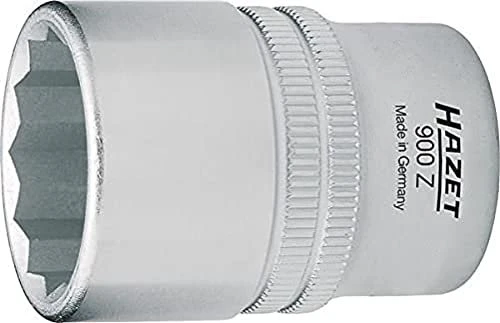 Hazet 900AZ-1.1/4 Außenzwölfkant Steckschlüssel 1/2" zöllig, 1.1/4"x50mm