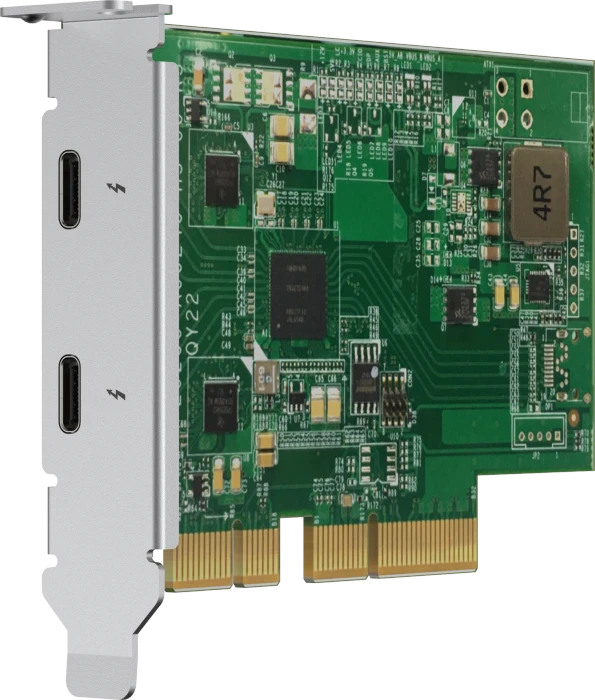 QNAP Thunderbolt 3 Expansion Card, 2x Thunderbolt 3, PCIe 3.0 x4