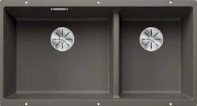 Blanco Subline 480/320-U InFino Unterbau Becken links vulkangrau