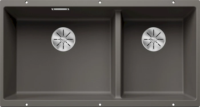 Blanco Subline 480/320-U InFino Unterbau Becken links vulkangrau