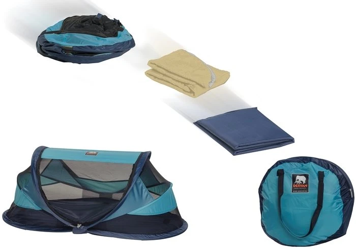 Lässig Deryan Travel-cot Baby-Luxe Reisebett (verschiedene Farben)