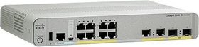 Cisco Catalyst 2960-CX Compact LAN Base Desktop Gigabit Managed Switch, 10x RJ-45, 2x SFP, 124W PoE+ (WS-C2960CX-8PC-L)