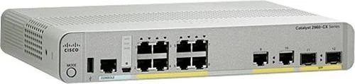 Cisco Catalyst 2960-CX Compact LAN Base Desktop Gigabit Managed Switch, 10x RJ-45, 2x SFP, 124W PoE+