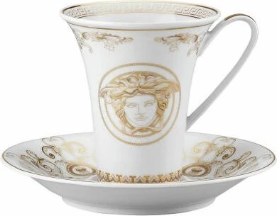Rosenthal Versace Medusa Gala Kaffeetassen-Set 180ml, 2-tlg.