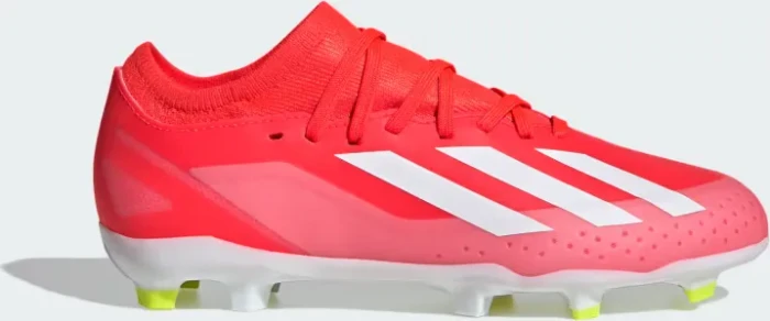 adidas X Crazyfast League FG solar red/cloud white/team solar yellow 2 (Junior)
