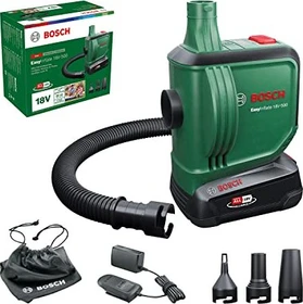 Bosch DIY DIY EasyInflate 18V-500 0.03bar Akku-Luftpumpe inkl. Tasche + Akku 2.0Ah