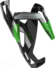 Elite Custom Race Plus Flaschenhalter black glossy green