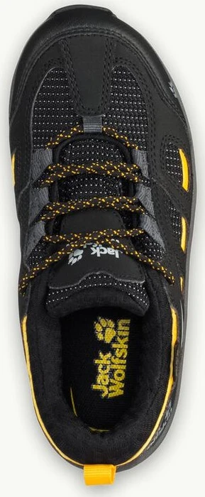 Jack Wolfskin Vojo Texapore Low black/burly yellow (Junior)