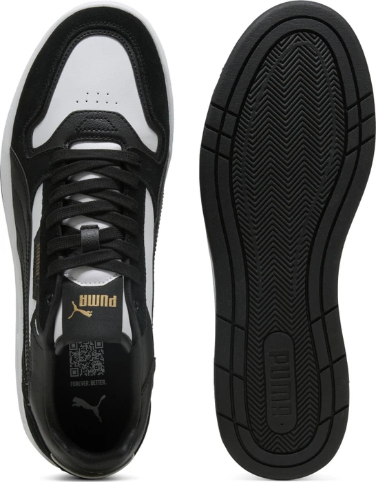 Puma Court Classic Street Suede puma white/puma black/puma gold