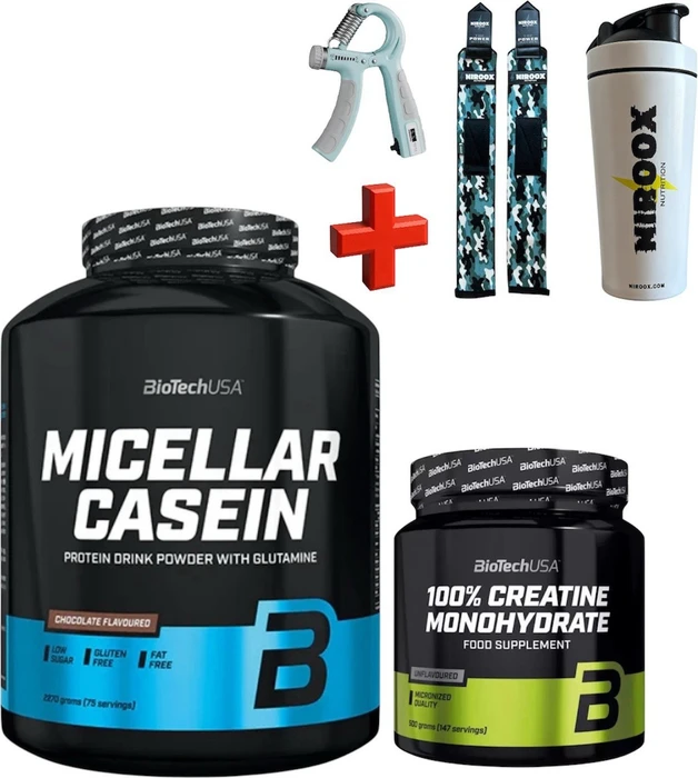 BioTech USA Micellar Casein Erdbeere 2.27kg
