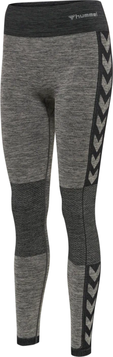 hummel CLEA Seamless Tight Hose lang chateu grey (Damen)